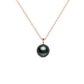 Pendente Milano perla Tahiti nera