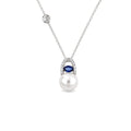 Pendente Milano perla South Sea bianca