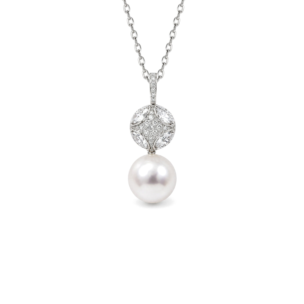 Pendente Milano perla South Sea bianca — MIMÍ Milano