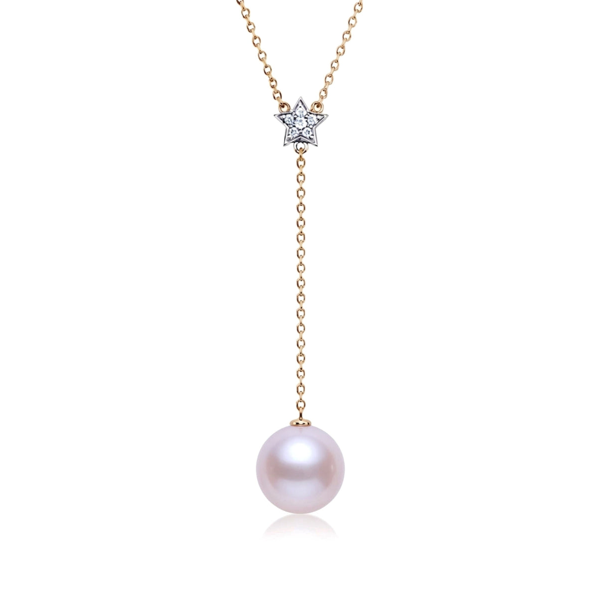 Pendente a Y stella perla viola — MIMÍ Milano