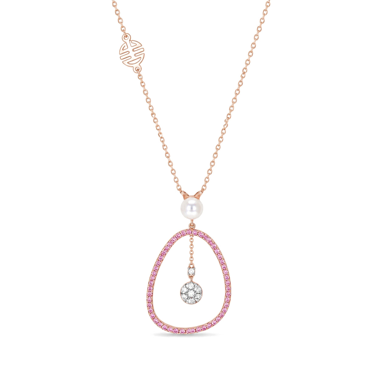 Pendente Vivienne perla Akoya bianca — MIMÍ Milano