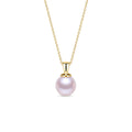 Purple pearl pendant