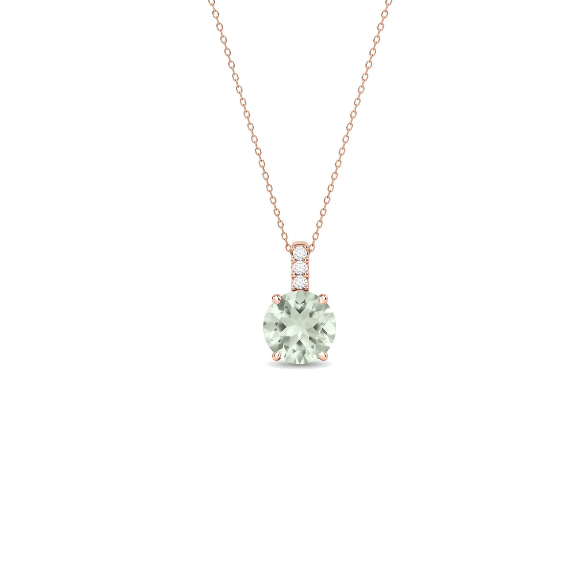 Pendente Cherry Prasiolite — MIMÍ Milano