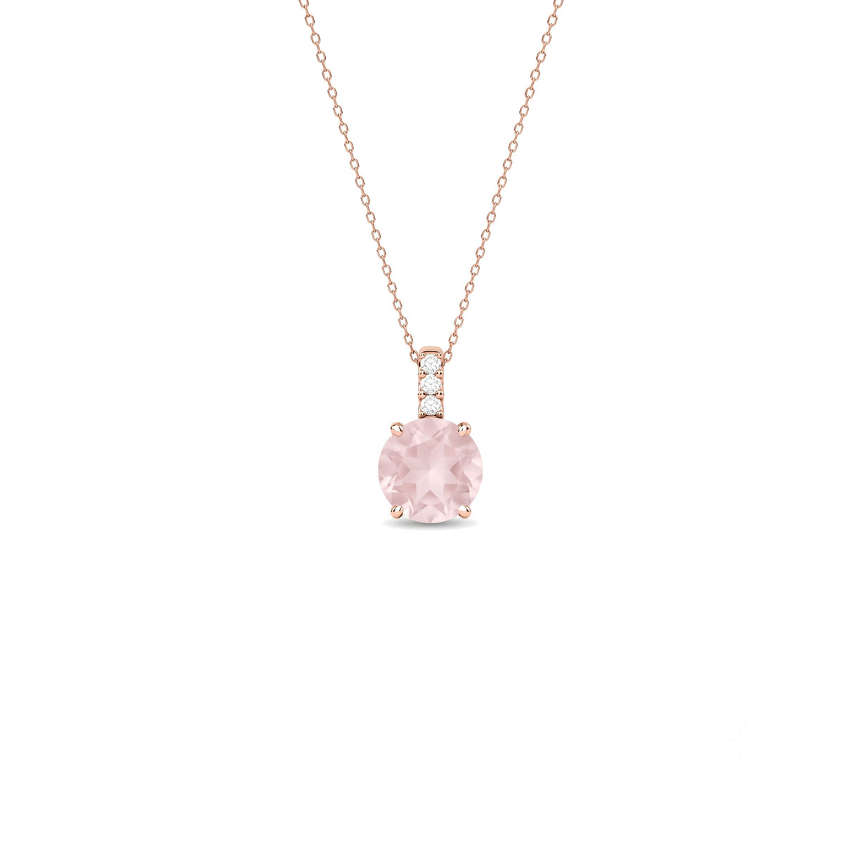 Pendente Cherry Quarzo rosa — MIMÍ Milano