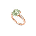 Anello Cherry Prasiolite