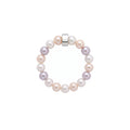 Anello Elastica perle multicolor