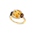 Shanti citrine ring