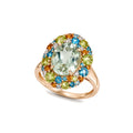 Anello Shanti Topazio