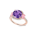 Shanti amethyst ring