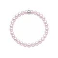 Bracciale Rondelle perle viola