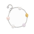 Bracciale perle multicolor