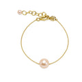 Bracciale perle rosa