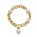 Bracciale Milano perle South Sea bianche