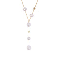 Collana Cuore perle bianche