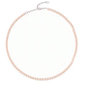Collana Elastica Ognibene perle rosa