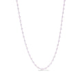 Collana perle viola