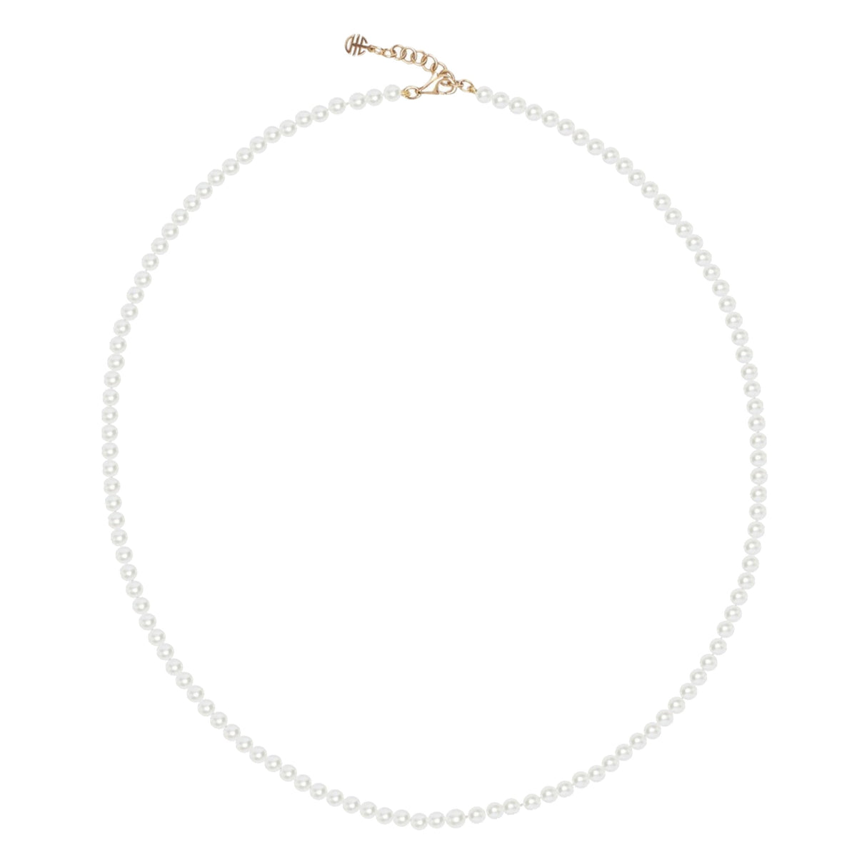 Collana in oro giallo 9k con perle Freshwater bianche 3-3,5 mm — MIMÍ Milano
