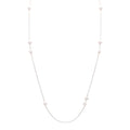 Collana perle bianche