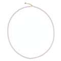 Collana perle viola