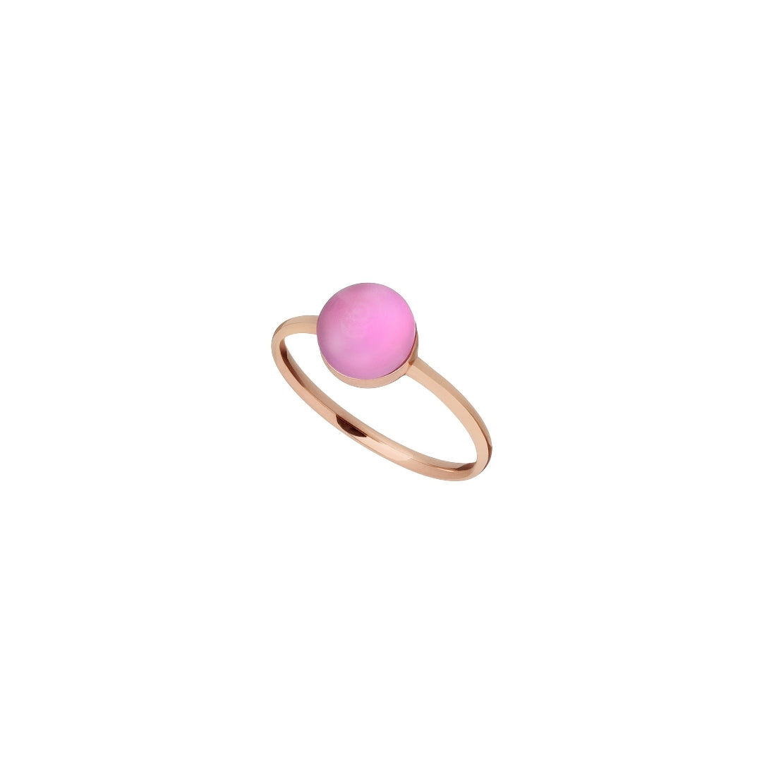 MIMI Anello Zabette doppietta madreperla rosa