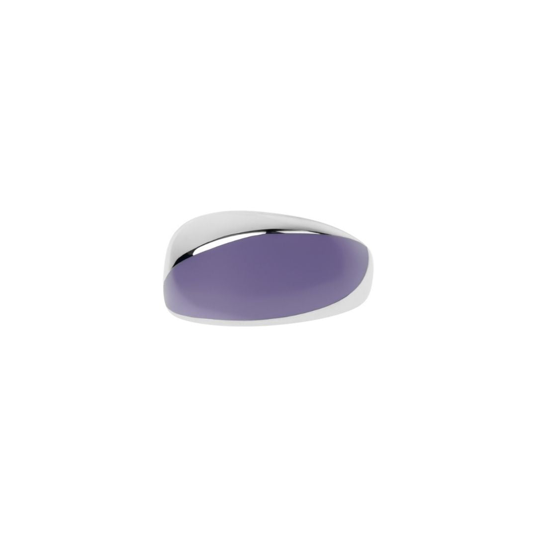 MIMI Anello Dune in argento con smalto colorato smalto viola