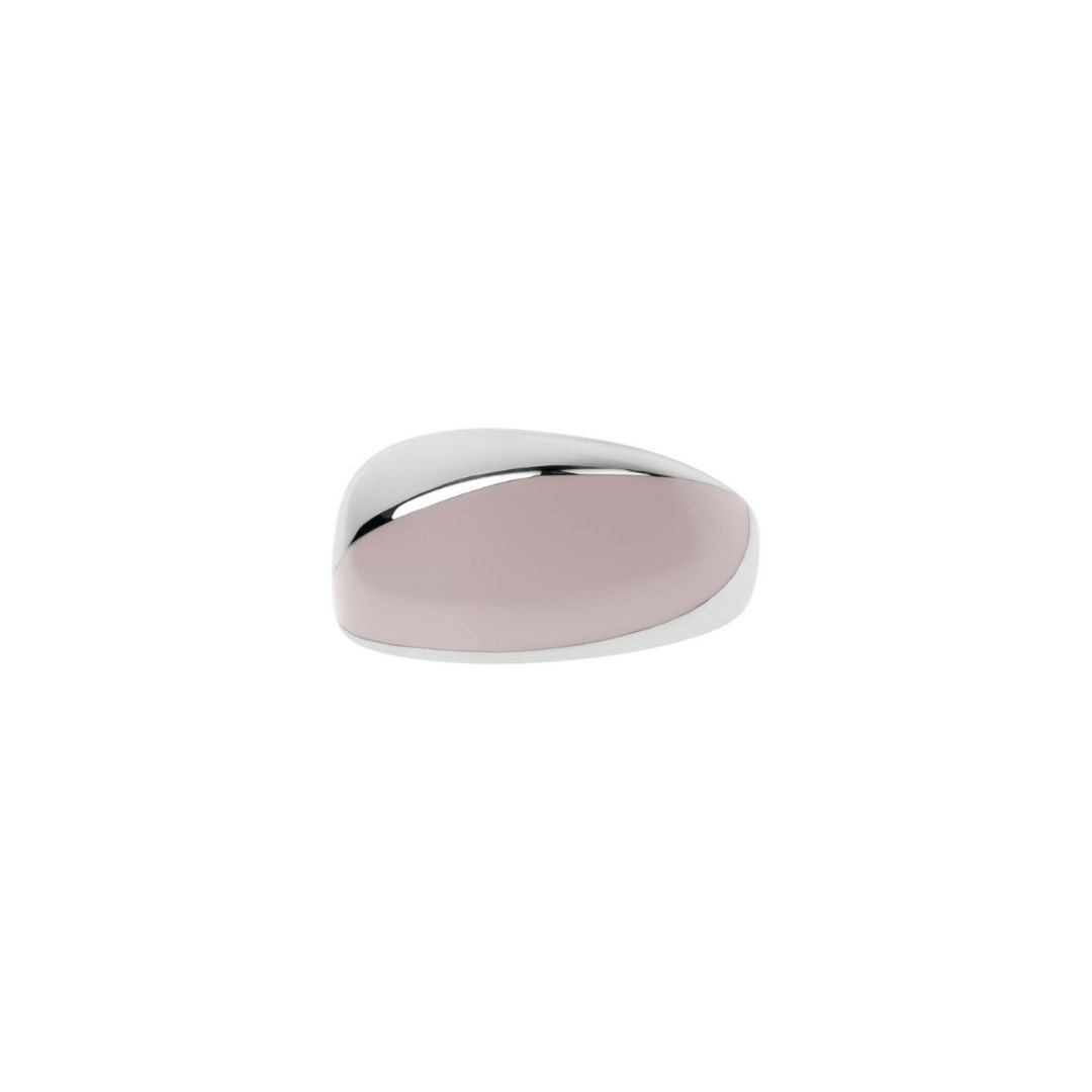 MIMI Anello Dune in argento con smalto colorato smalto rosa