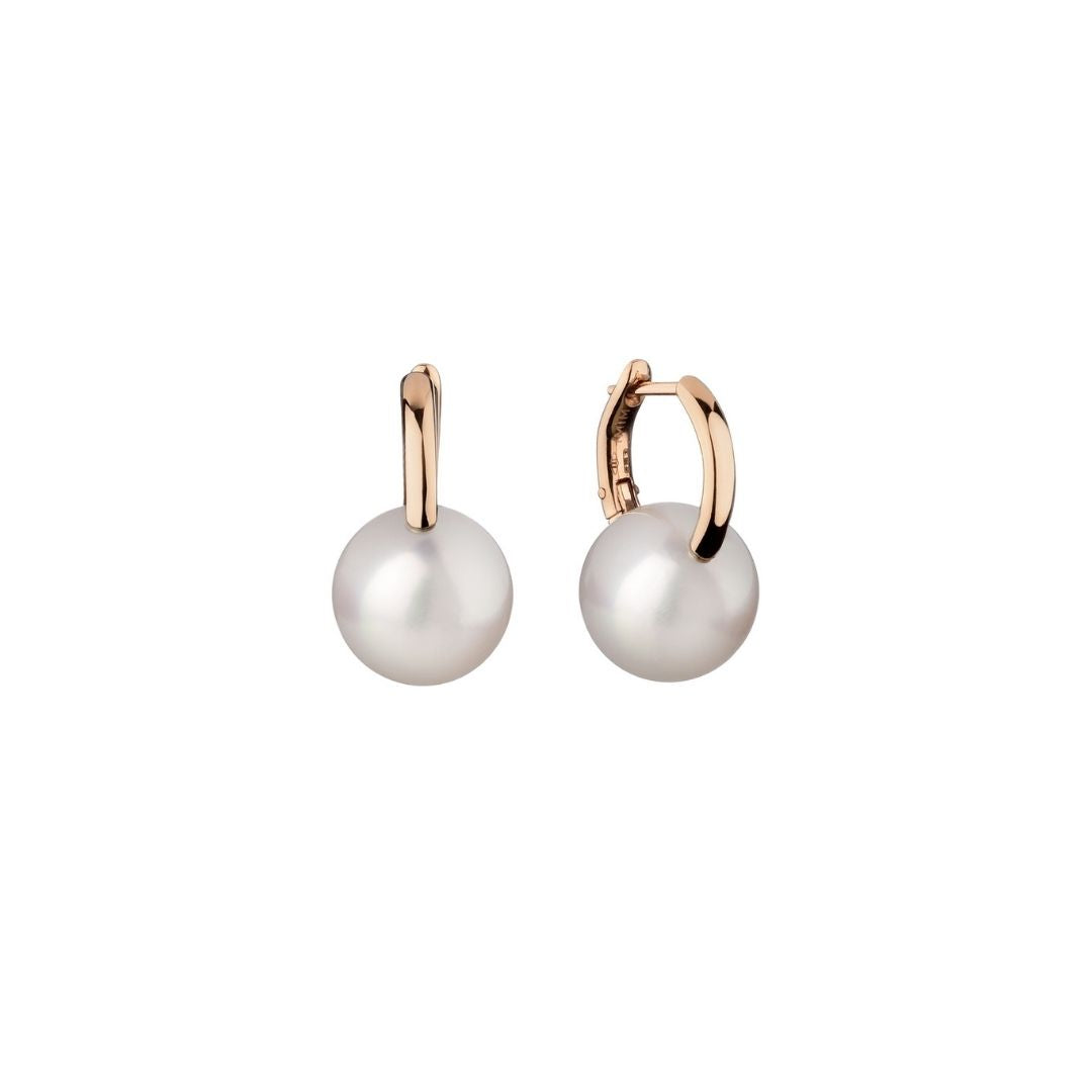 MIMI Orecchini Milano con perle south sea bianche