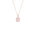Cherry rose quartz pendant