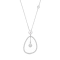 Vivienne pendant with white Akoya pearl